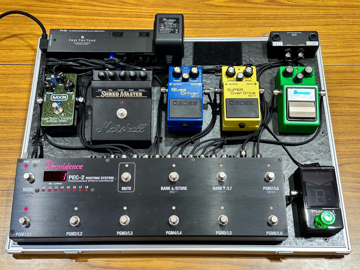 あなたの理想を形に！オーダーメイドエフェクターボードのご提案