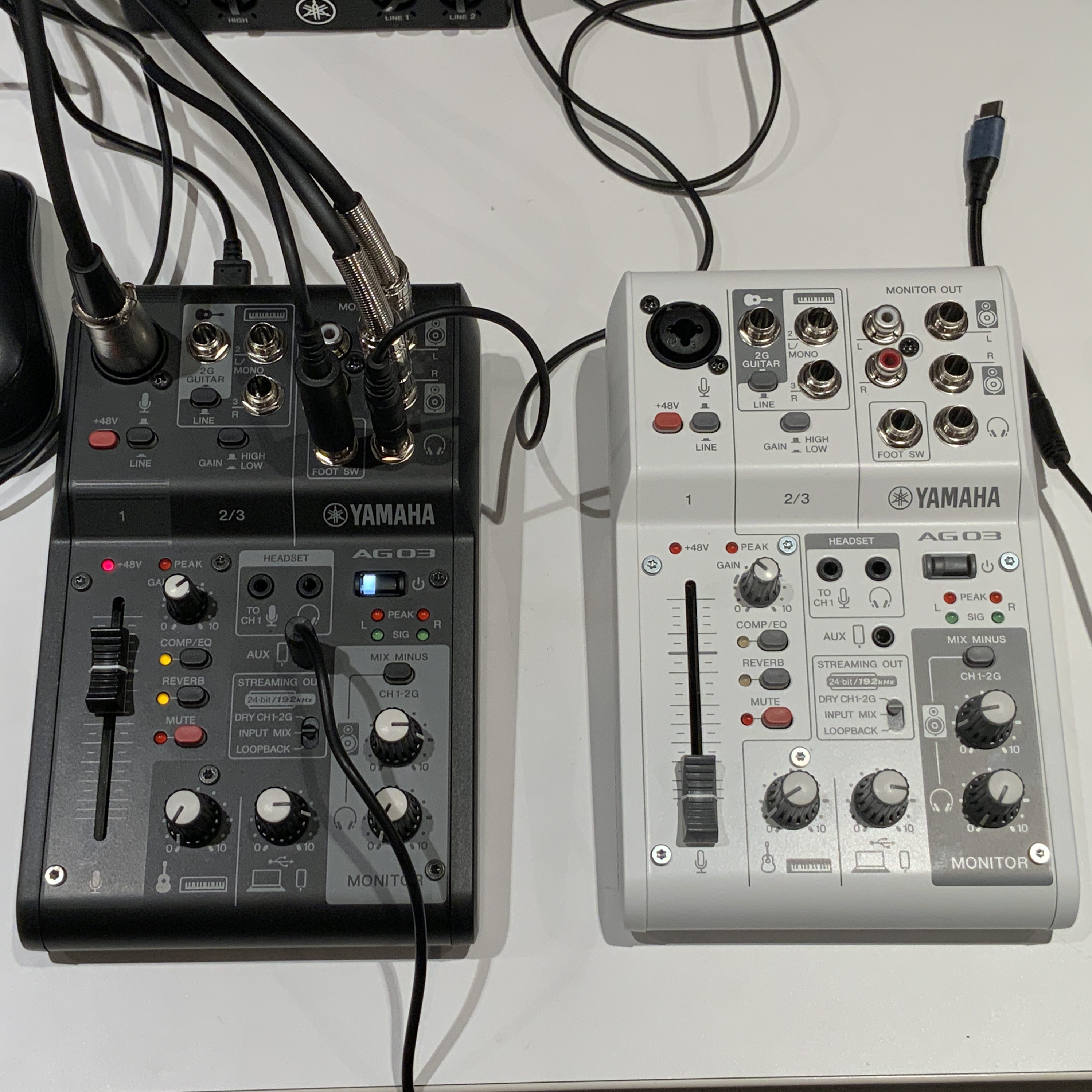 AG03mk2/06mk2/AG01実機を見てきたので、ポイントを紹介！｜島村楽器