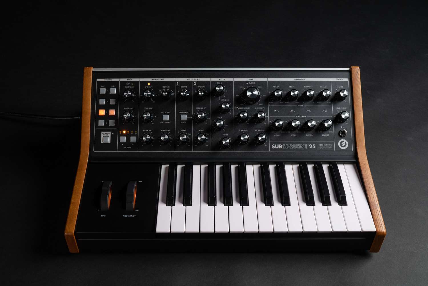シンセサイザー】MOOG(モーグ) Subsequent 25発表！！【2/23日発売・2