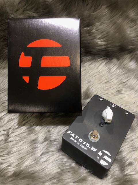 コンパクトエフェクター】FAT 『515.W/ Fixed Wah』入荷しました
