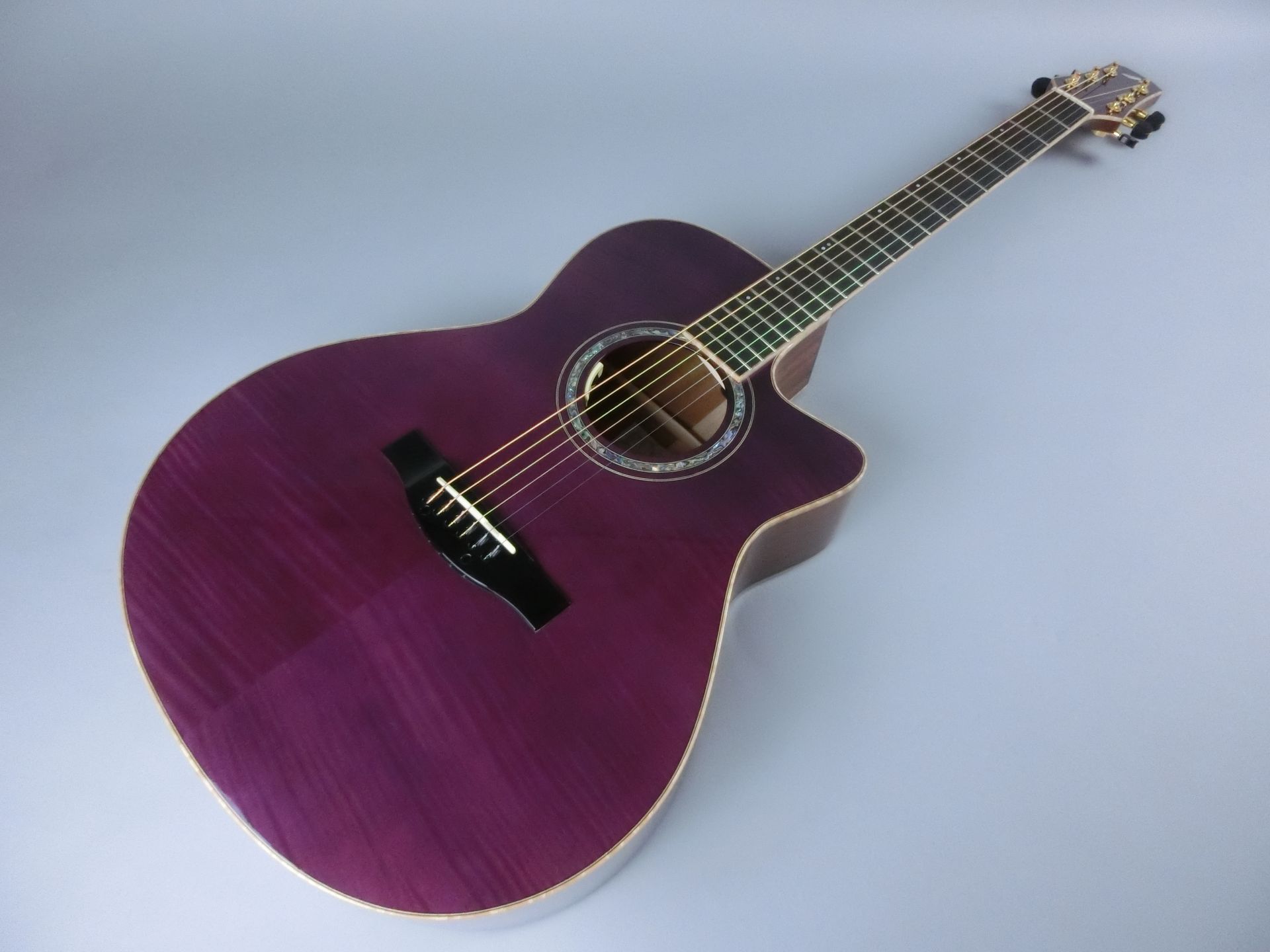 希少カラー パープルサンバースト モーリス MG-30 アコースティック