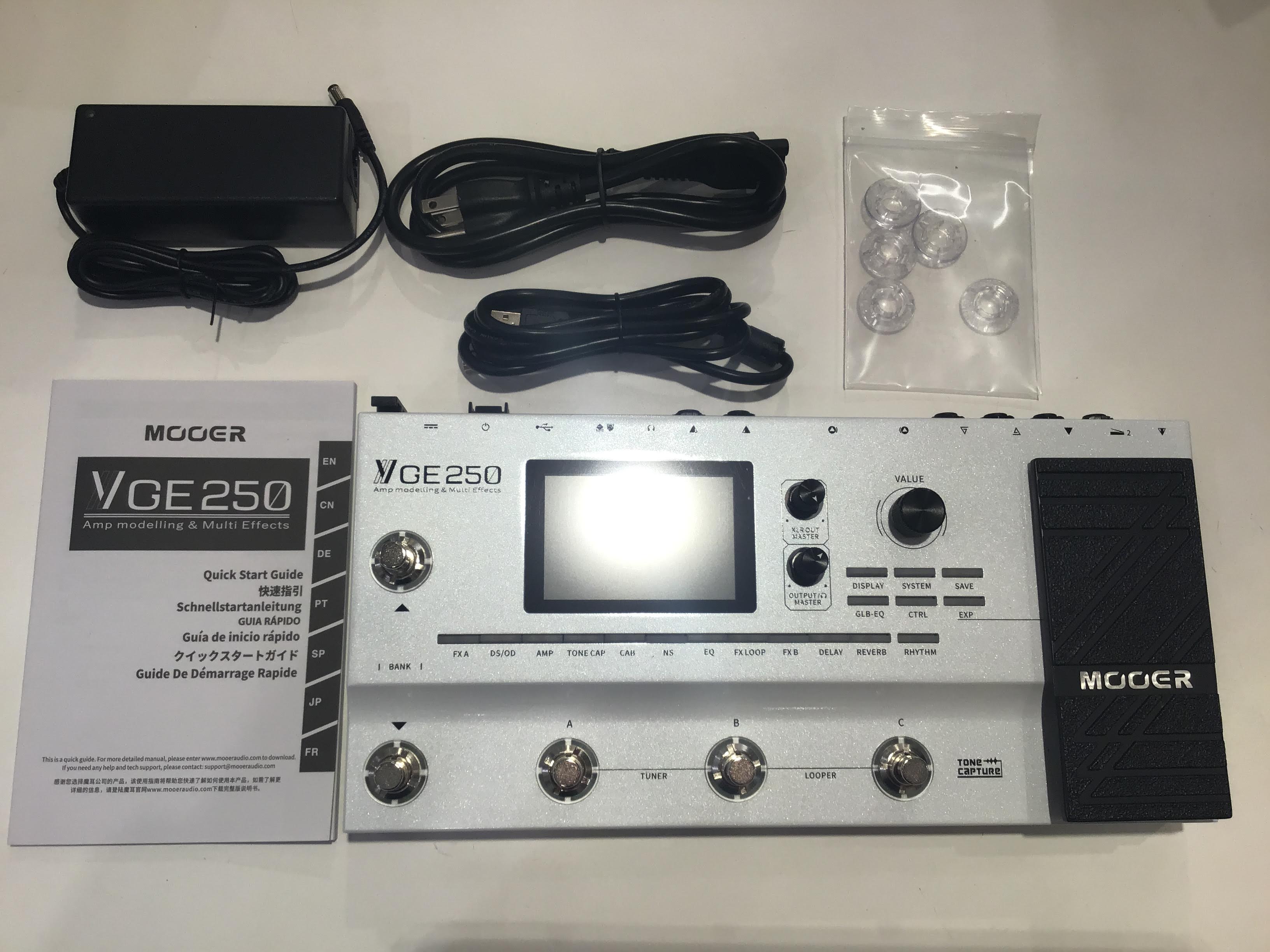 Mooer 新機種「GE250」最速レビュー！GEシリーズの勢いが止まらない