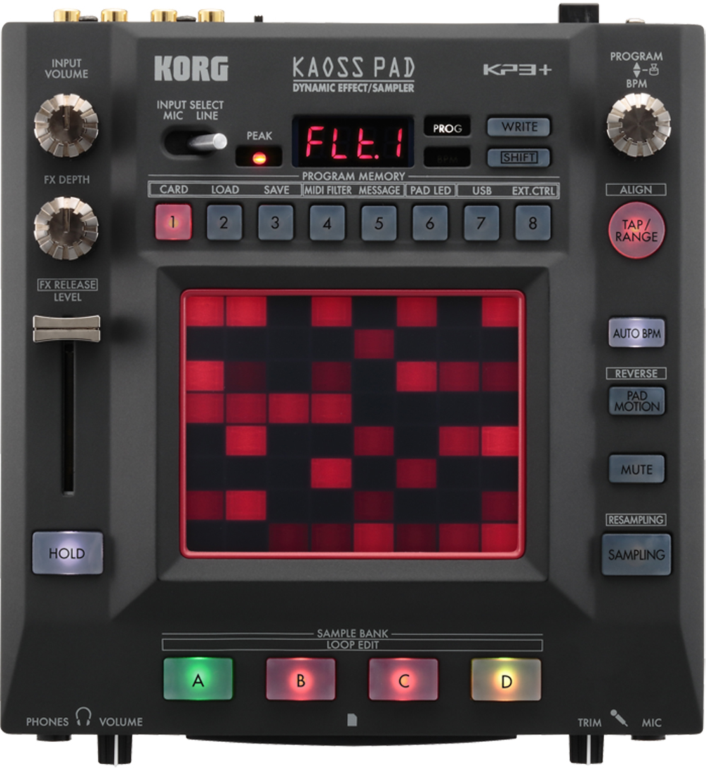 入荷情報】KORG / KAOSS PAD KP3+ Effect & Sampler｜島村楽器 金沢