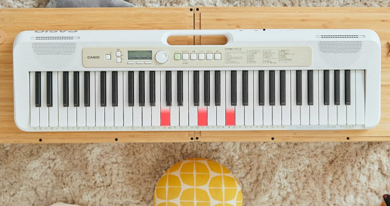 新商品｜CASIO光ナビゲーションキーボード LK-325入荷！｜島村楽器