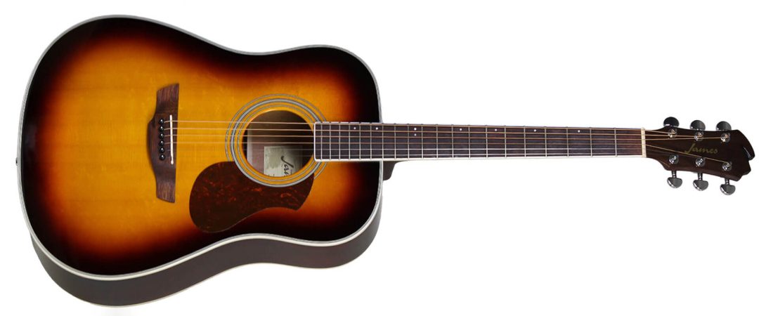 初めての1本にもオススメ！】アコースティックギター『JAMES』の