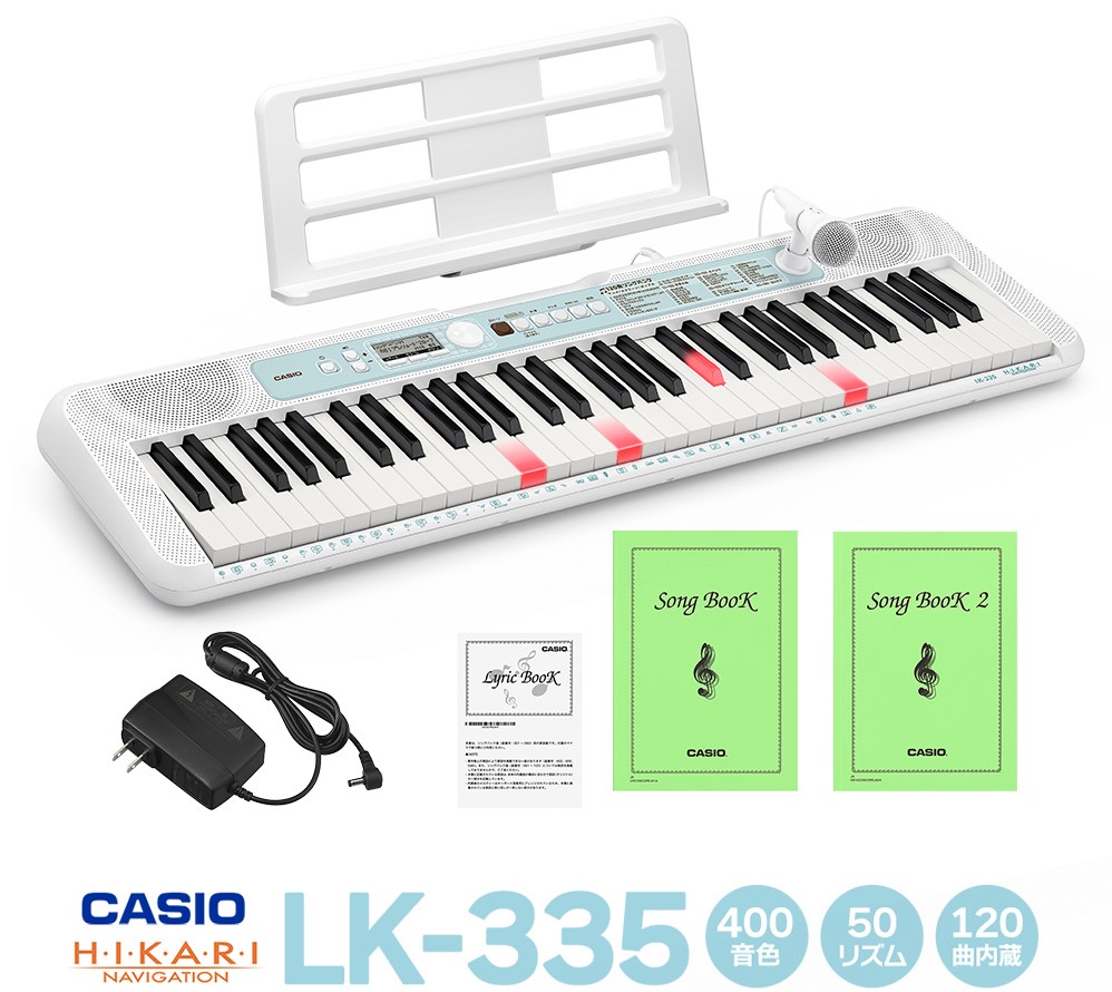 CASIO(カシオ) LK-335 【2024/08/29発売予定】｜島村楽器 アミュプラザ