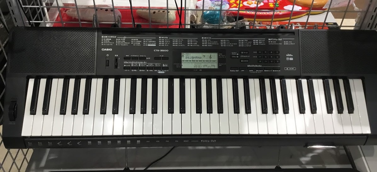 カシオキーボード【CTK-3500】がお求めやすくなりました！！｜島村楽器