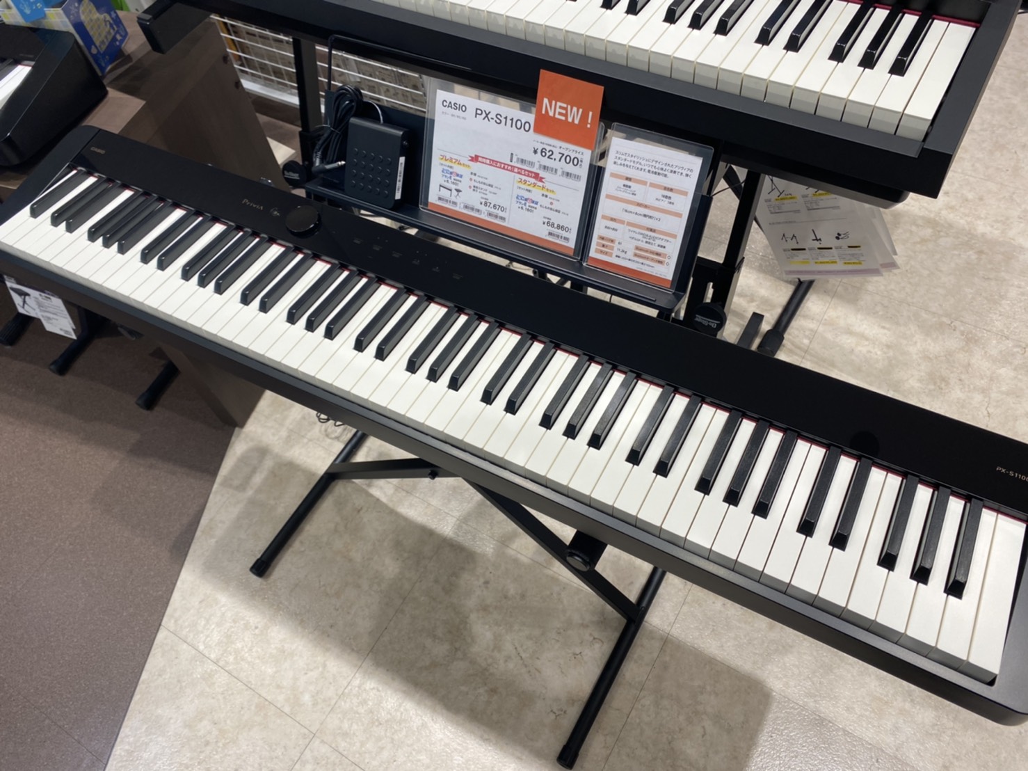電子ピアノ】新商品！CASIO「PX-S1100」｜島村楽器 プレ葉ウォーク浜北店