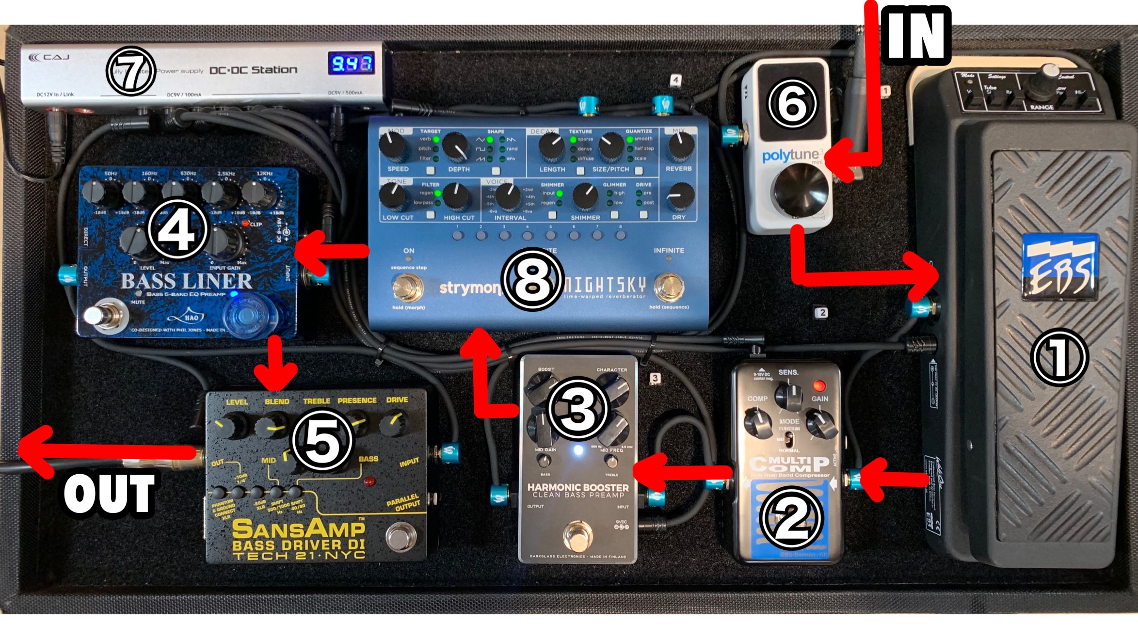 作成依頼受付中】エフェクターボード製作記録！ベース編Part.4｜島村