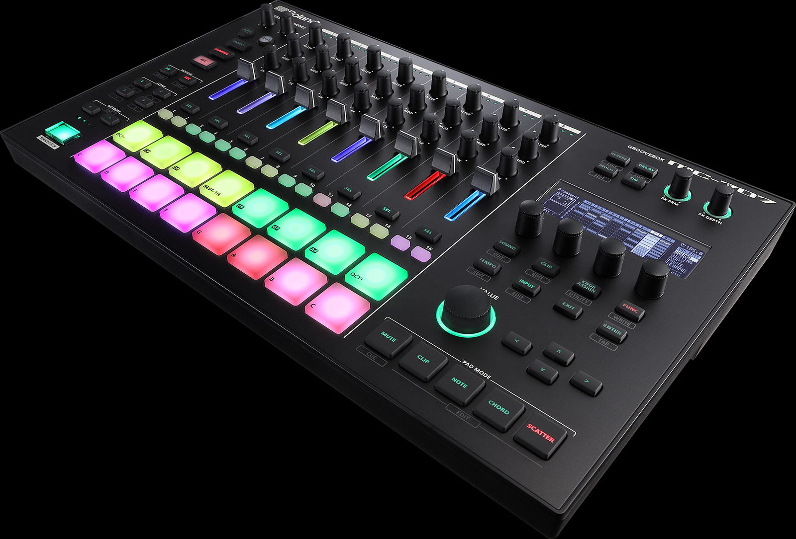 Roland MC-707】エレクトロニック・ミュージックの楽曲制作やライブ