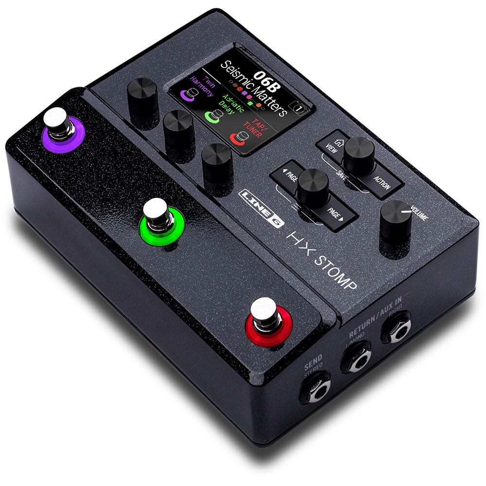 大人気マルチエフェクター Line6 HX Stompお試し出来ます！｜島村楽器