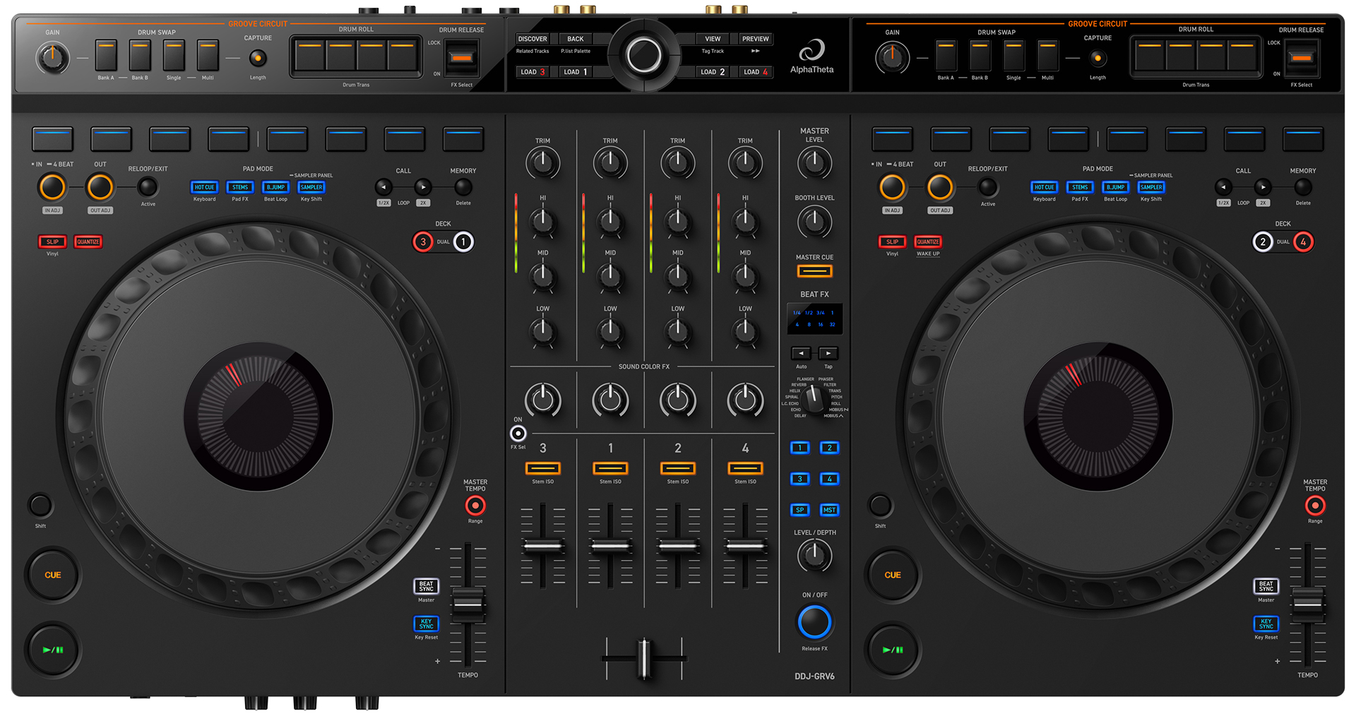 発売翌日最速？レビュー】Alpha Theta（Pioneer DJ）のDDJ-GRV6、実際
