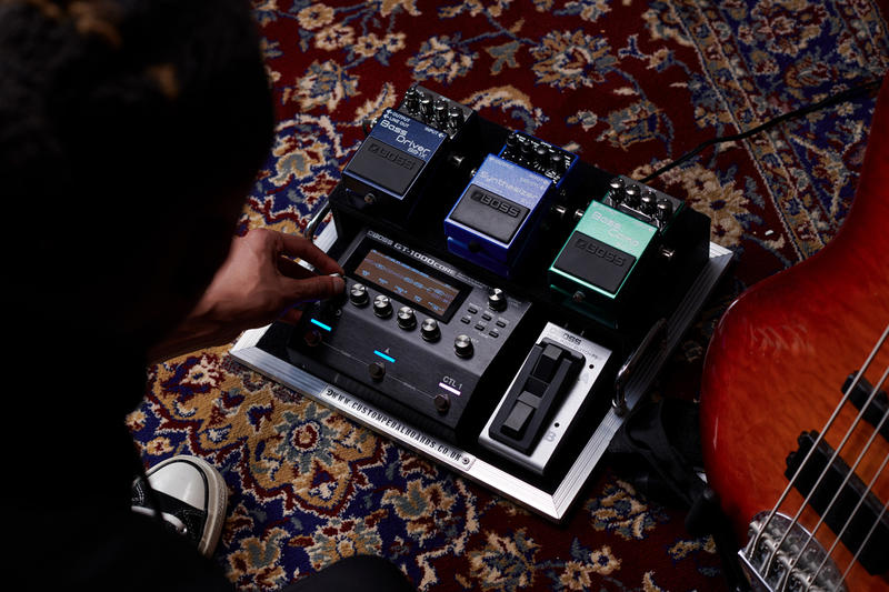 BOSS GT-1000CORE 最高峰のサウンド・クオリティと高い柔軟性を備えた