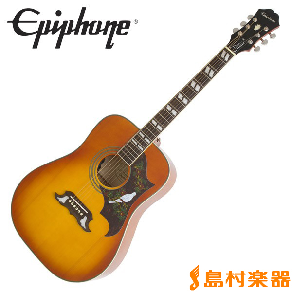 エレアコ】Epiphone 『Dove Studio』Violinburst 再入荷しました
