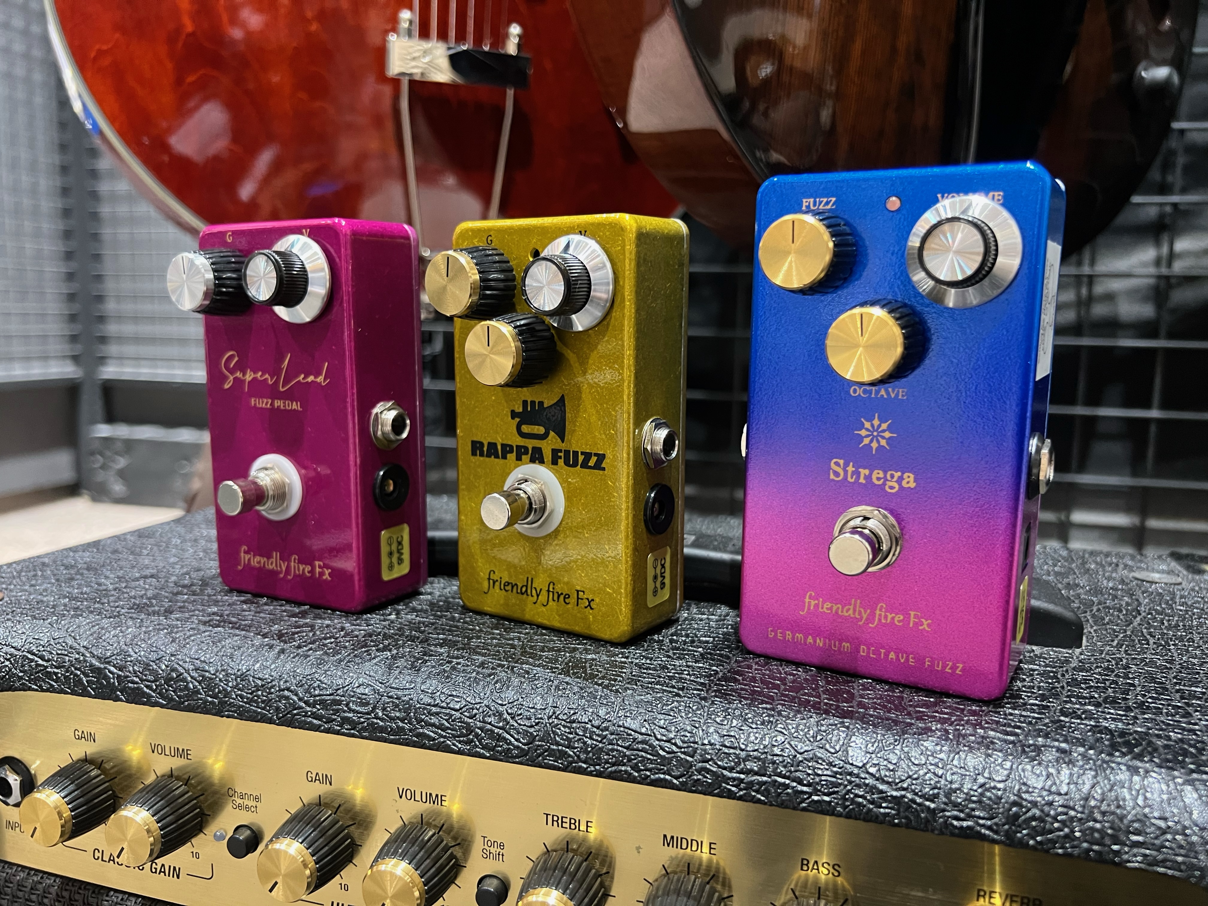 新規取り扱い開始！】friendly fire FXのエフェクター取り扱い始めまし