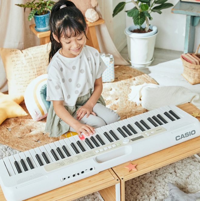 キーボード】CASIO LK-325/光ナビゲーション店頭展示中です♪｜島村