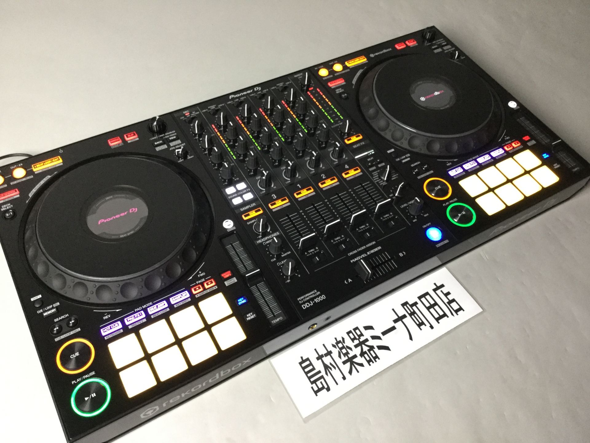 新製品】Pioneer DDJ-1000 発売！PCDJコントローラーの本格派モデル