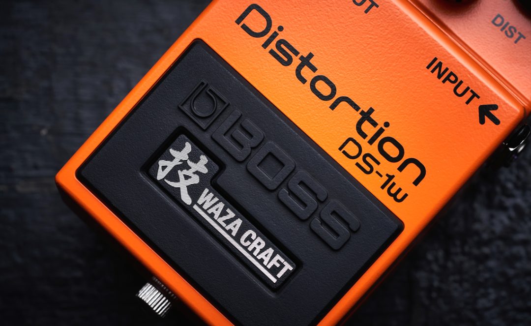 コンパクトエフェクター】技クラフトシリーズの最新作「BOSS DS-1W」の