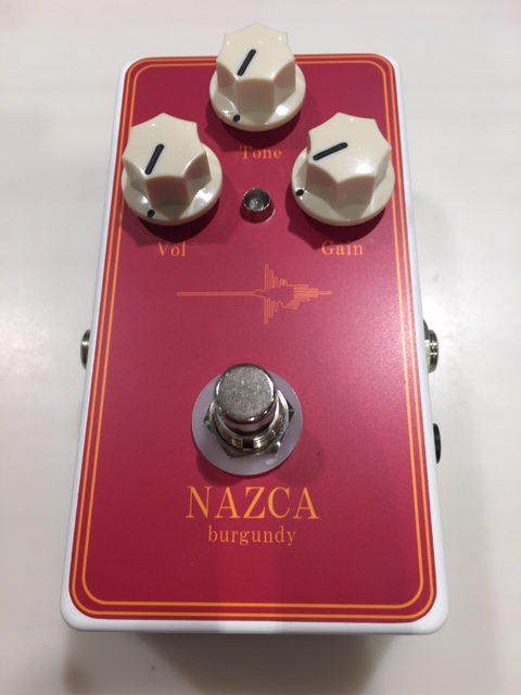 あのNAZCAがドライブペダルを発表！NAZCA burgundy入荷しました