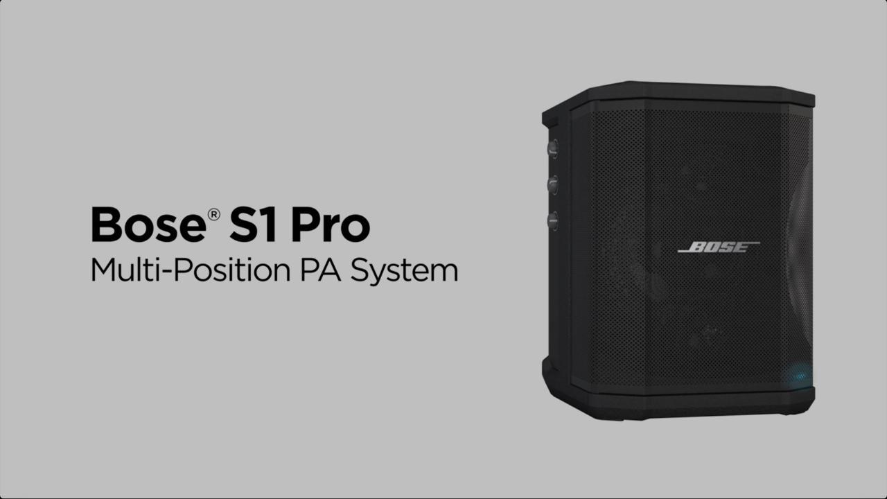 BOSE S1 Pro Multi-Position PA system ポータブルPAシステムが入荷
