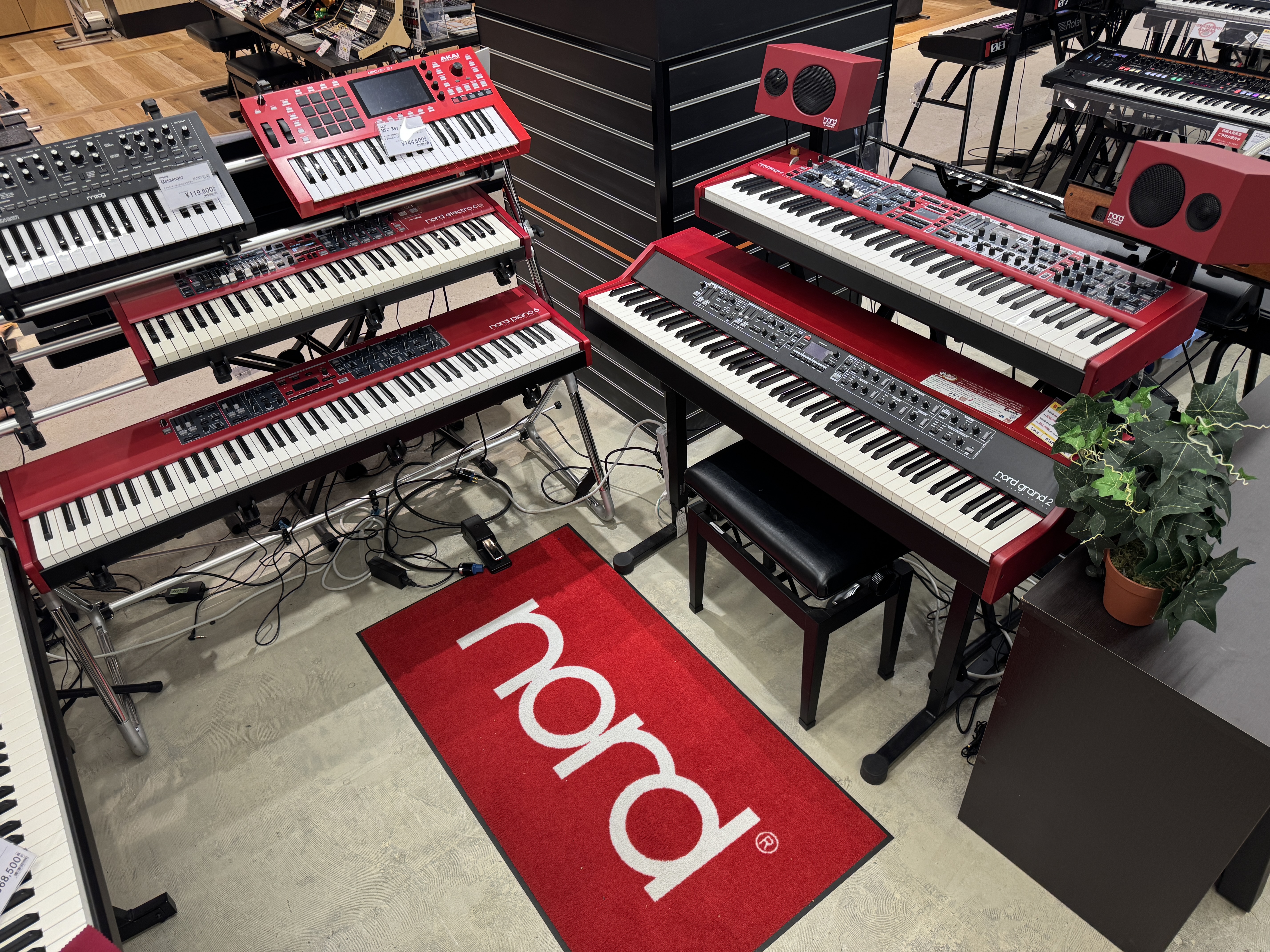 最高峰のステージピアノの最新作、CLAVIA NORD PIANO 6展示開始！当店