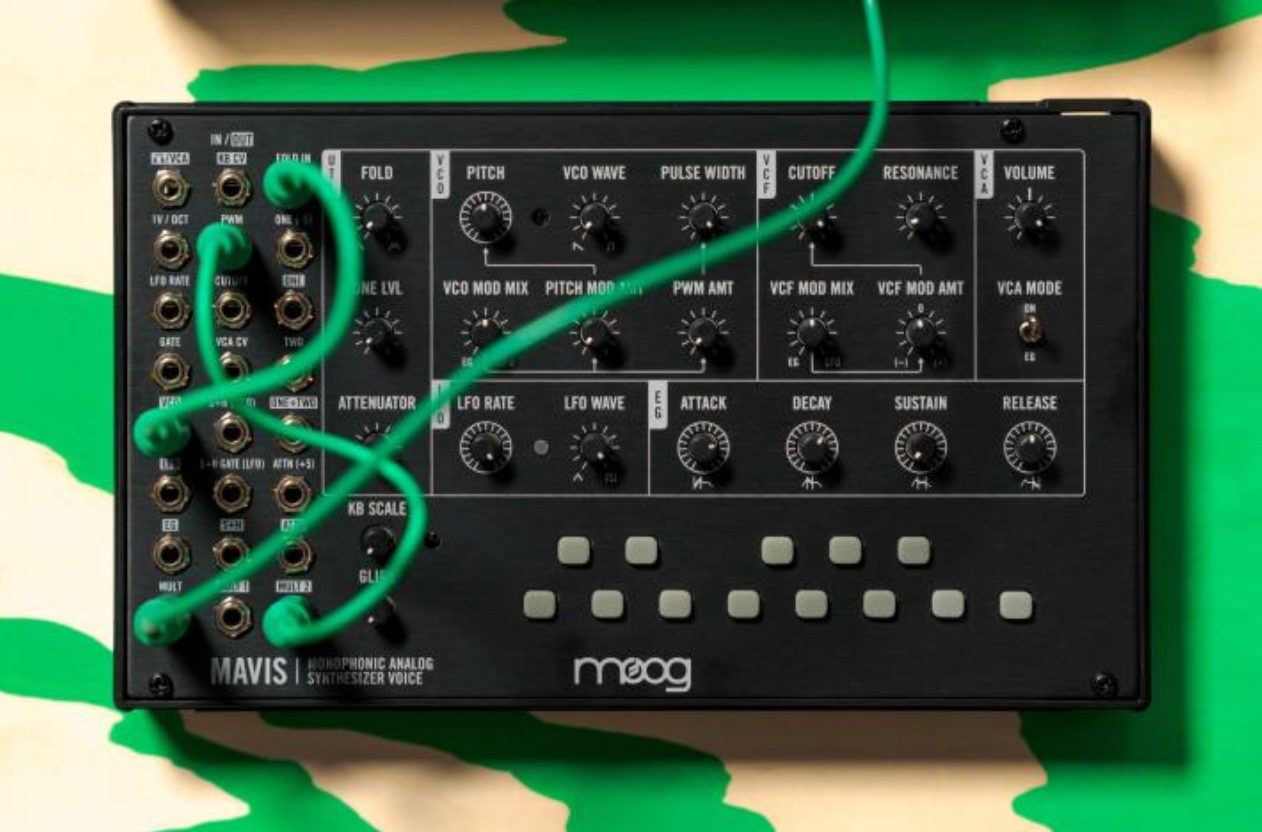 MOOG Mavisが発売！コンパクトな組み立て式アナログ・シンセサイザー