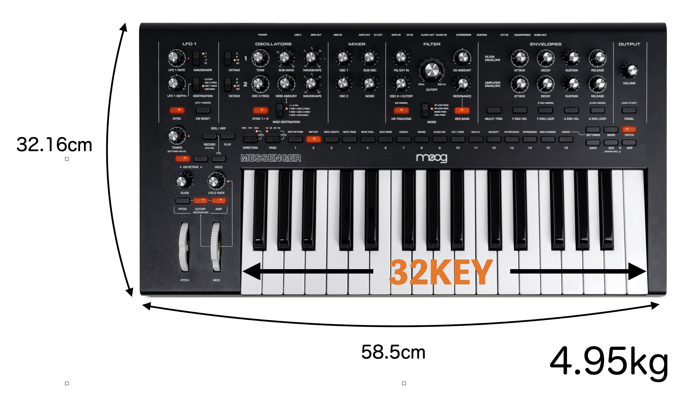 Moog Messenger登場！Moogが再定義する、次世代モノフォニック