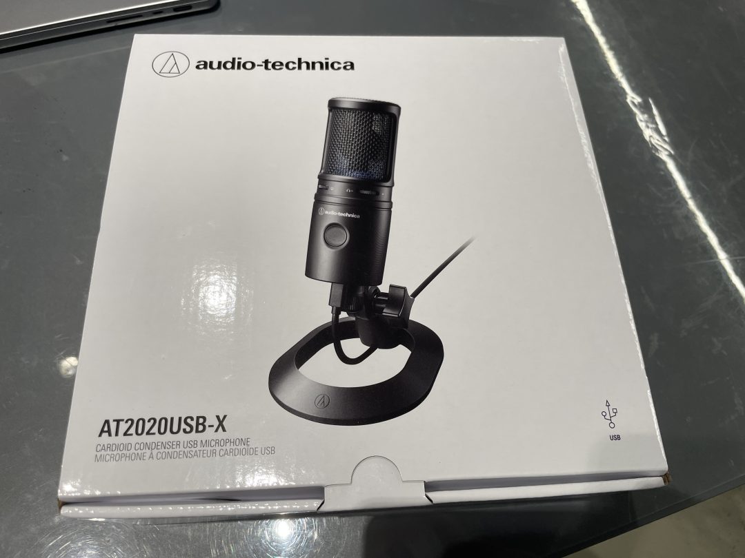 Audio-Technica AT2020USB-Xレビュー！手軽に使える高音質USBマイク