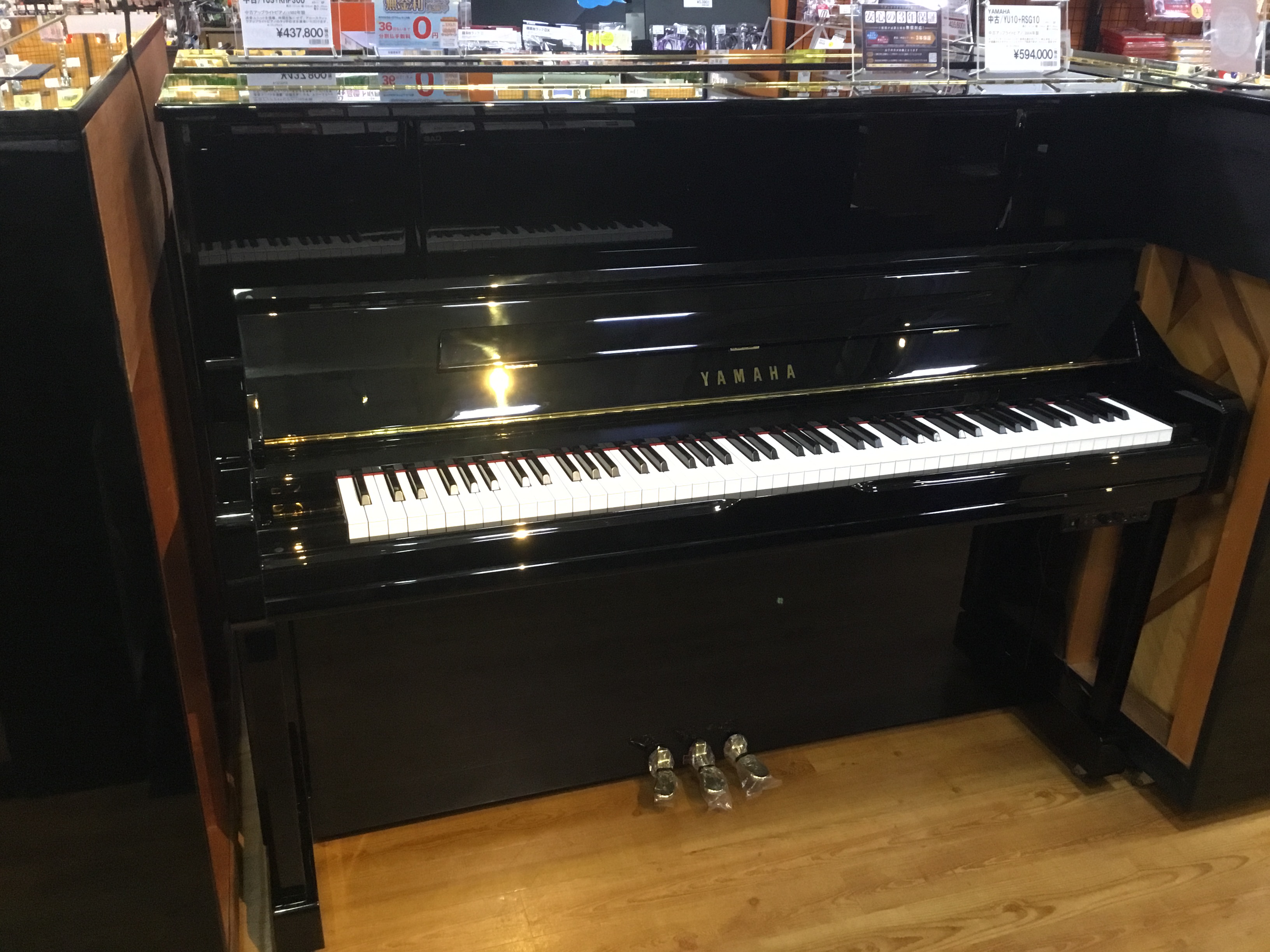 消音ユニット付き中古アップライトピアノのご紹介｜島村楽器 イオン