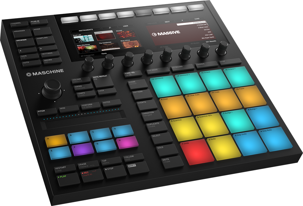 音楽制作システム】Native Instruments「MASCHINE MK3」展開開始