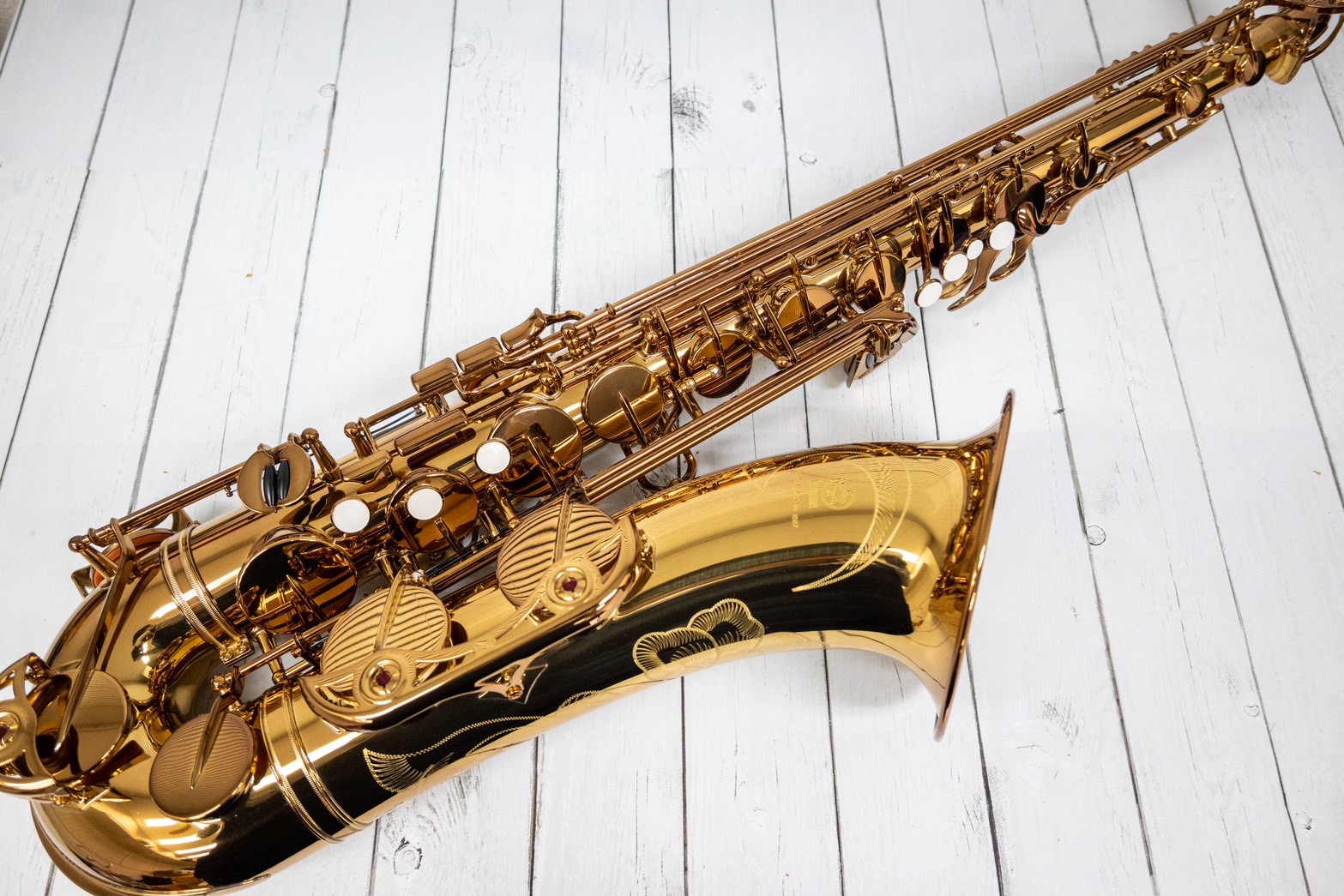 ヤマハ特別生産品】アンバーラッカー仕上げ YAS-62A、YTS-62A展示中