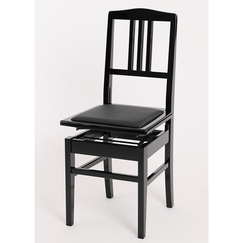 未使用ピアノ椅子]トムソン椅子鏡面塗装 トムソン椅子 2025年モデル