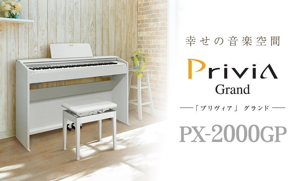 電子ピアノ】CASIO×島村楽器 PX-2000GP｜島村楽器 ロハル津田沼店