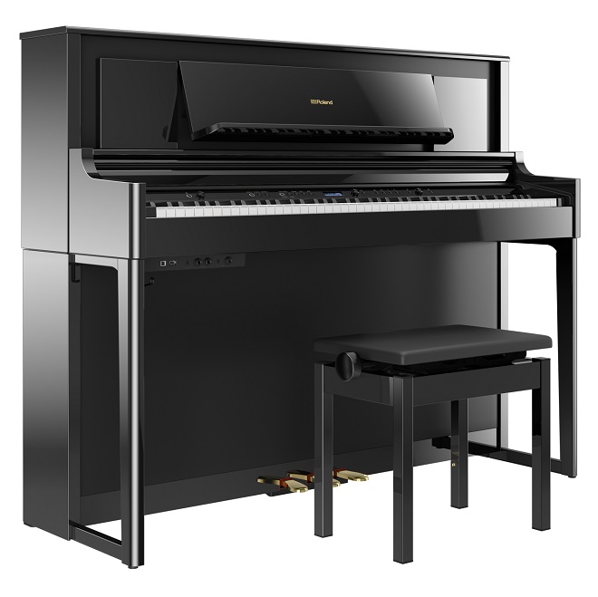 電子ピアノ】Roland LX706/LX705(PE)黒鏡面仕上げ予約受付中！！｜島村