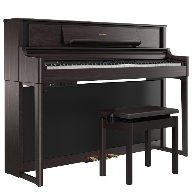 電子ピアノ】Roland LX706/LX705(PE)黒鏡面仕上げ予約受付中！！｜島村