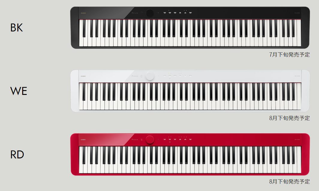 新製品】CASIO（カシオ）PX-S1100/PX-S3100 ご予約受付中！｜島村楽器