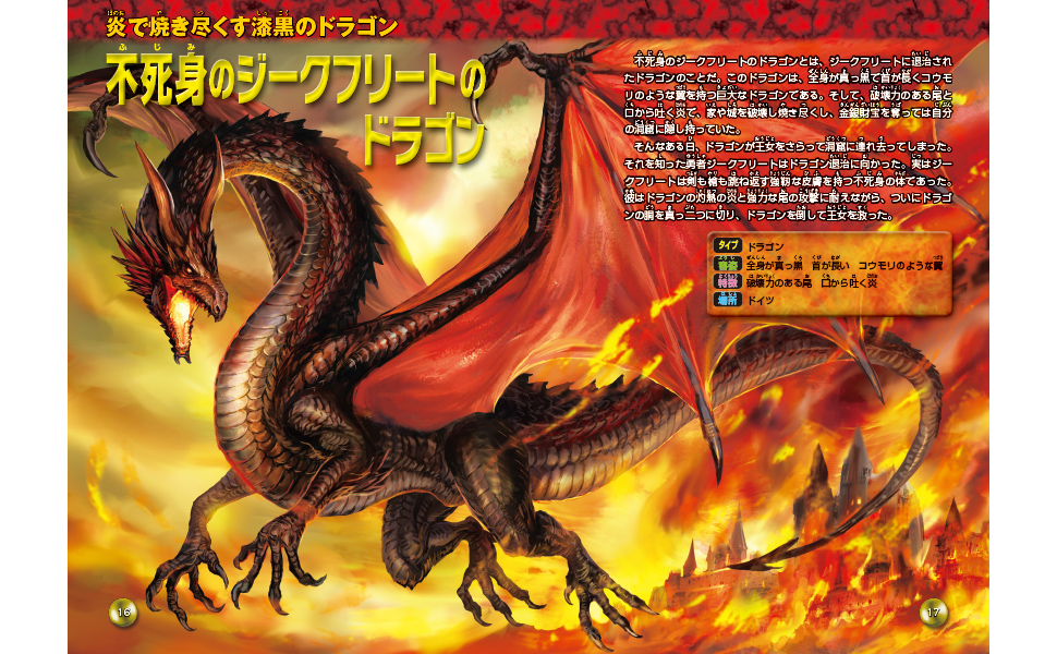 図解大事典 ドラゴン／龍・ドラゴン研究チームT&H 編 | 新星出版社