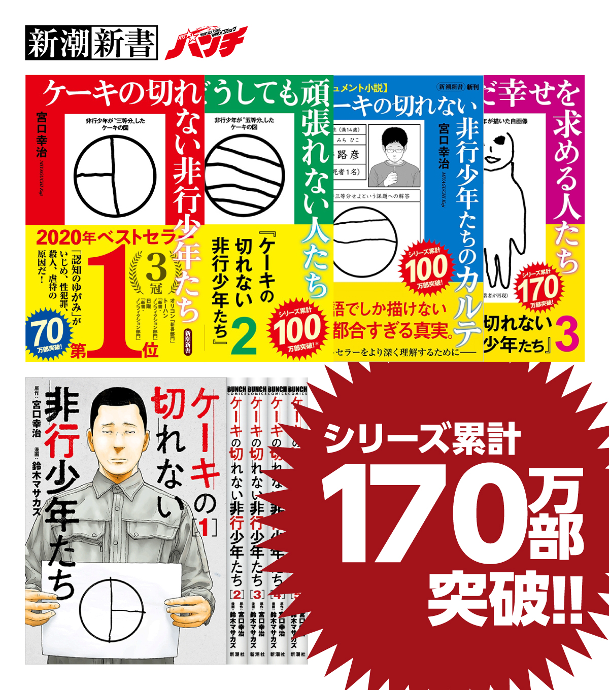 宮口幸治「ケーキの切れない非行少年たち」シリーズ特設サイト | 新潮社