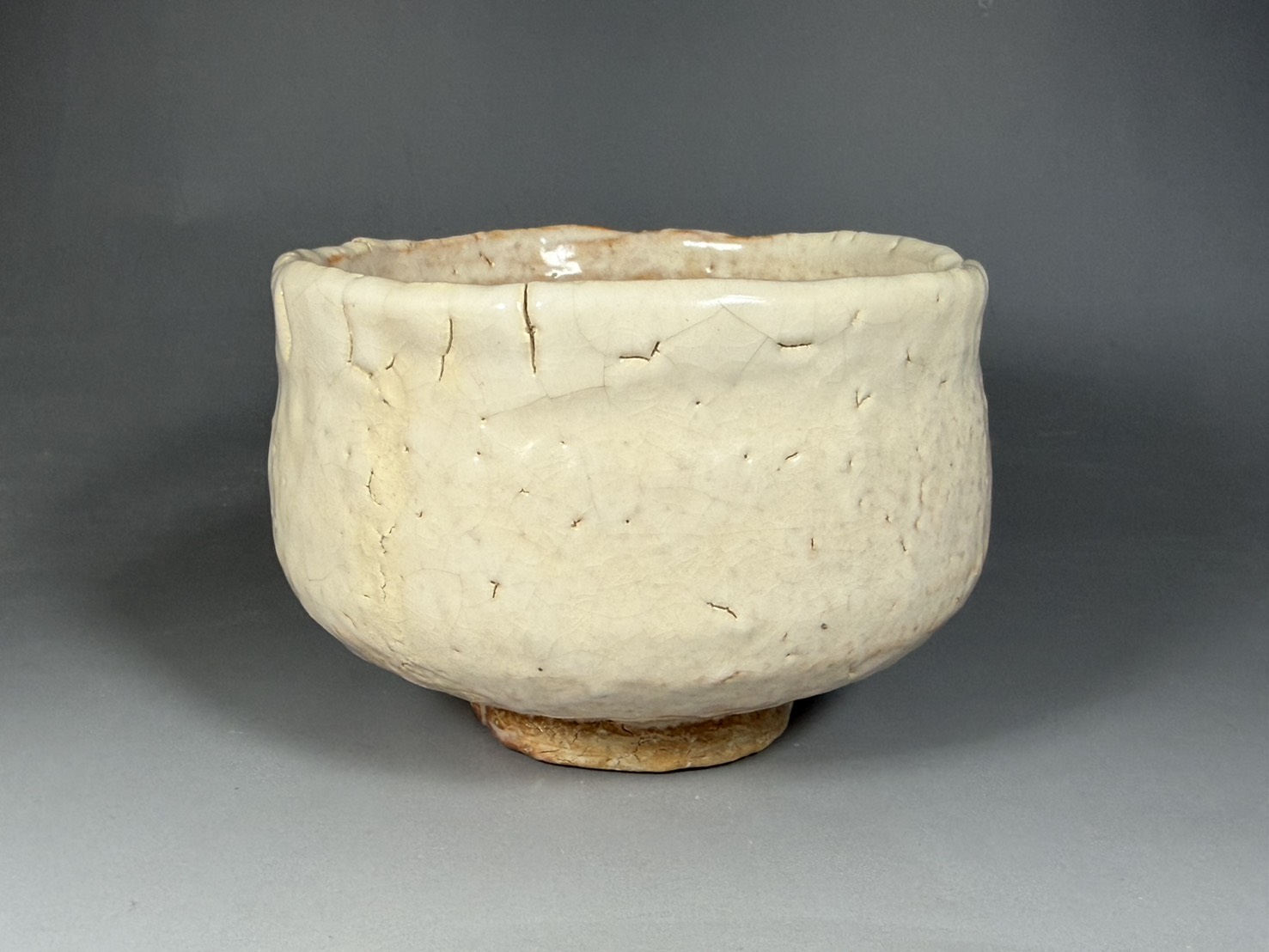 人間国宝 十一代 三輪休雪(壽雪) 萩茶碗 | 新栄堂