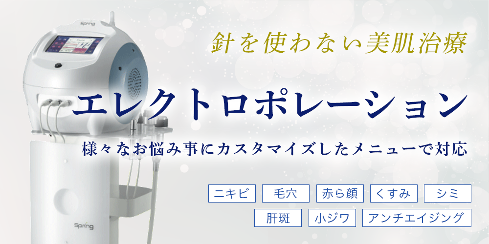 あなたの美しさを引き出す、針を使わない美肌ケア「エレクトロポ