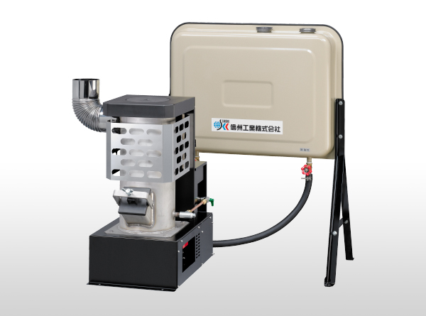 m.yochhan】信州工業廃油ストーブSG-30BX タンク・煙突付き m.yochhan