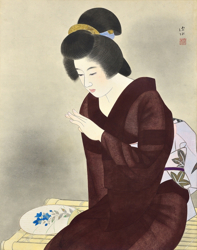 美人画の巨匠 深水・夢二・松園―女性美の競演 | SHINWA AUCTION ブログ