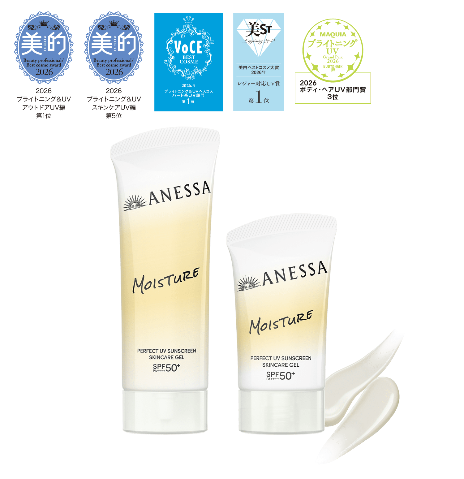 パーフェクトUV スキンケアジェル NB｜アネッサ（ANESSA）ブランド