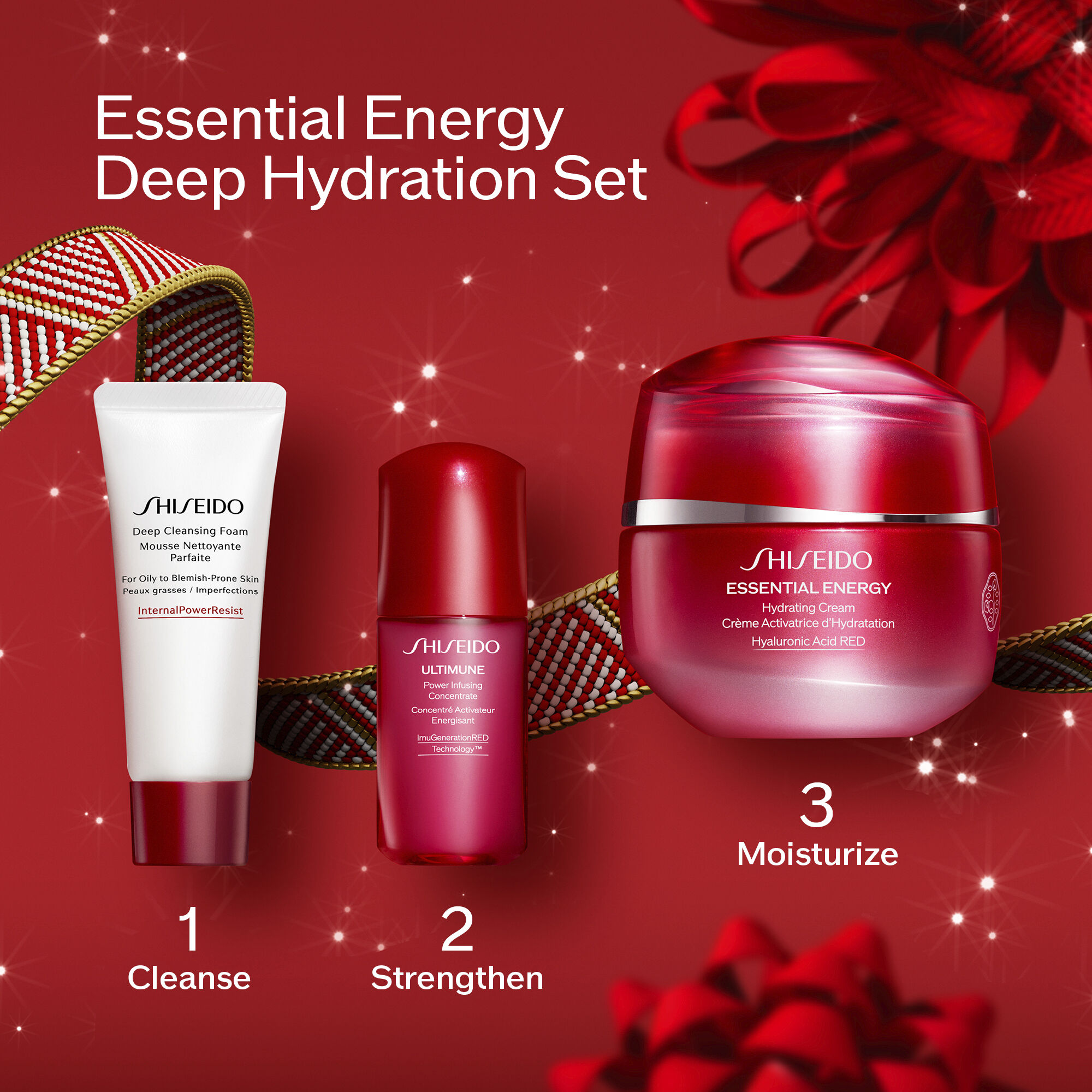 Essential Energy Hydrating Face Cream Set | SHISEIDO