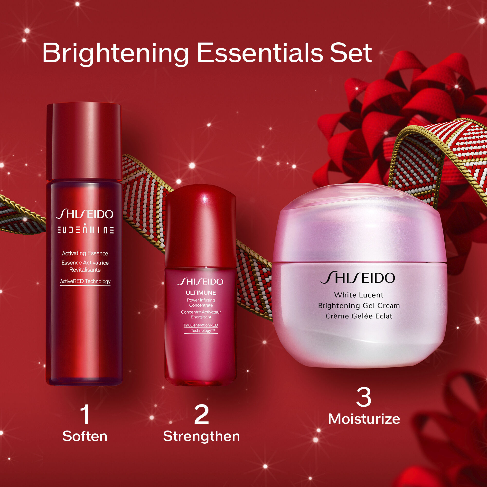 Firming & Brightening Skincare Essentials Set | SHISEIDO