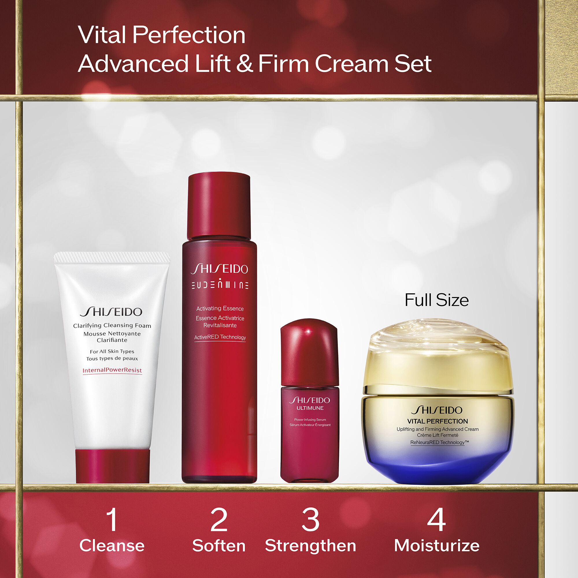 Vital Perfection Lifting & Firming Skincare Set | SHISEIDO