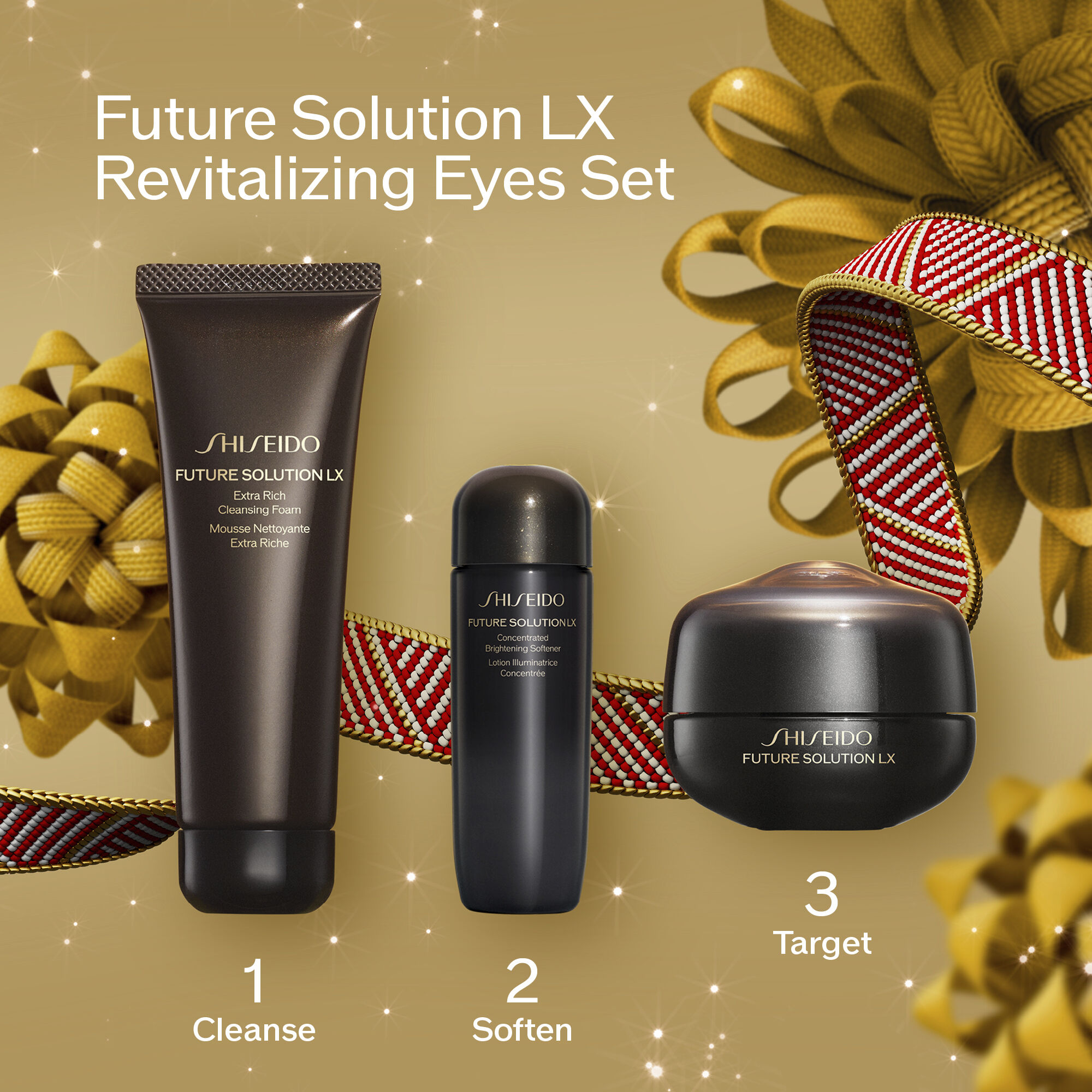 Future Solution LX Eye & Lip Skincare Set | SHISEIDO