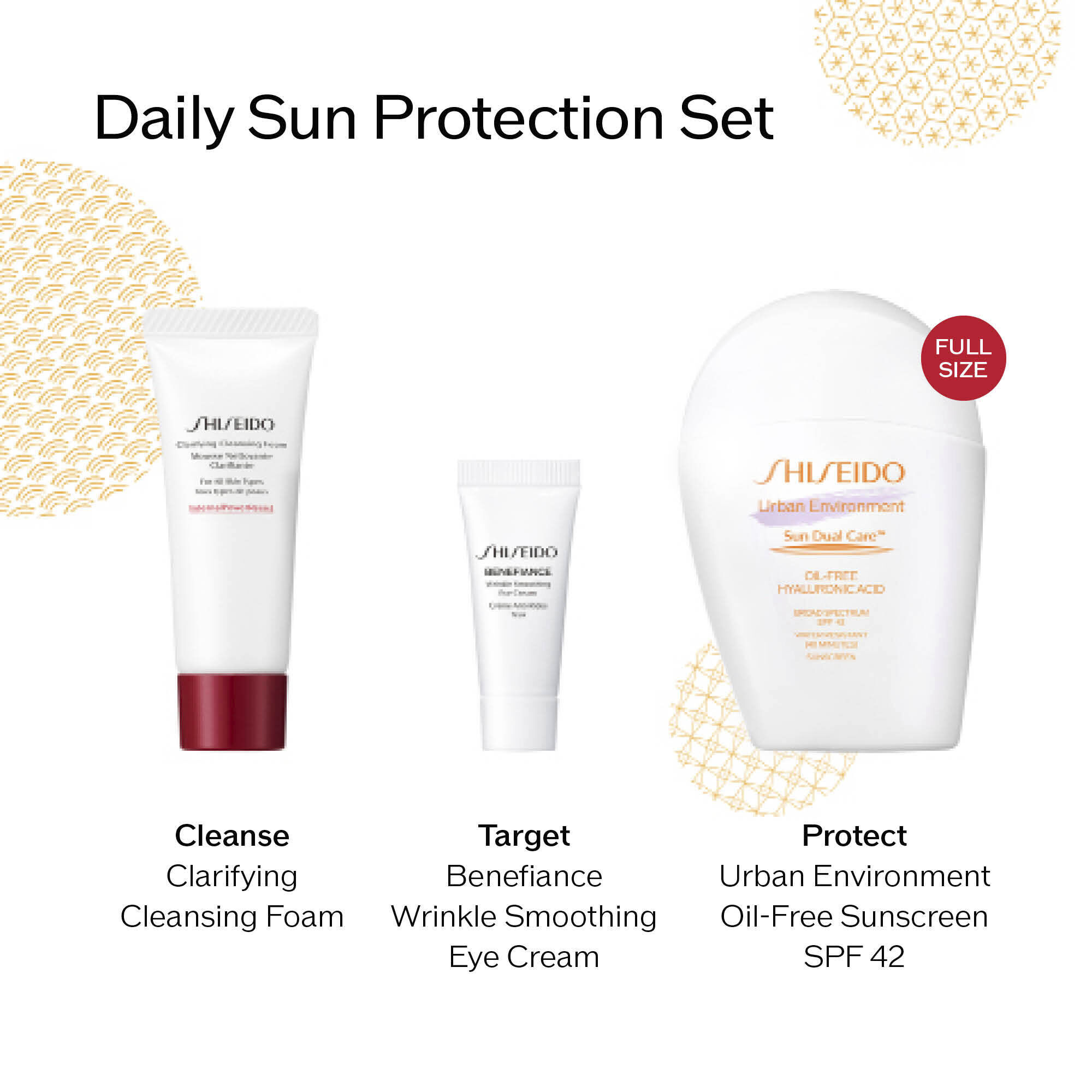 Urban Environment Daily Sun Protection Set | SHISEIDO