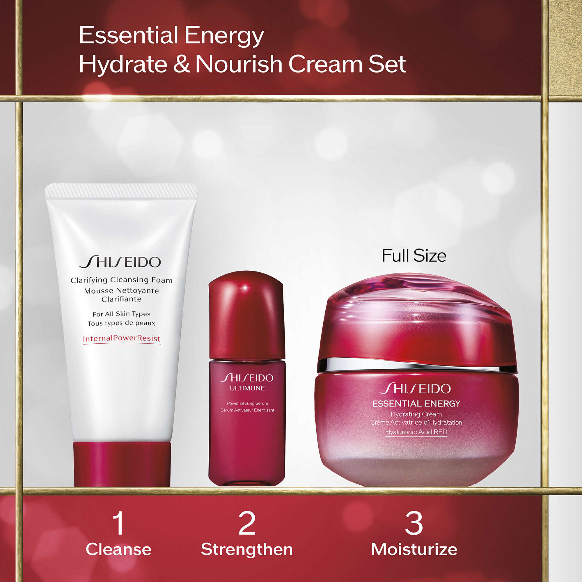 Essential Energy Hydrate & Nourish Cream Set | SHISEIDO