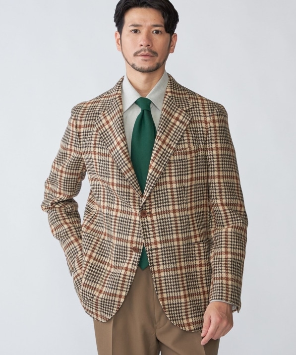 SHIPS別注】Errico Formicola: ウール チェック ジャケット｜ SHIPS